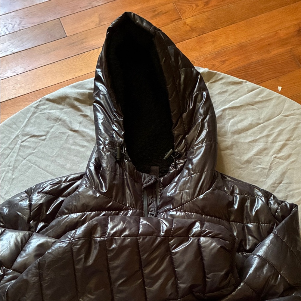 Kenneth Cole Black Puffer Jacket